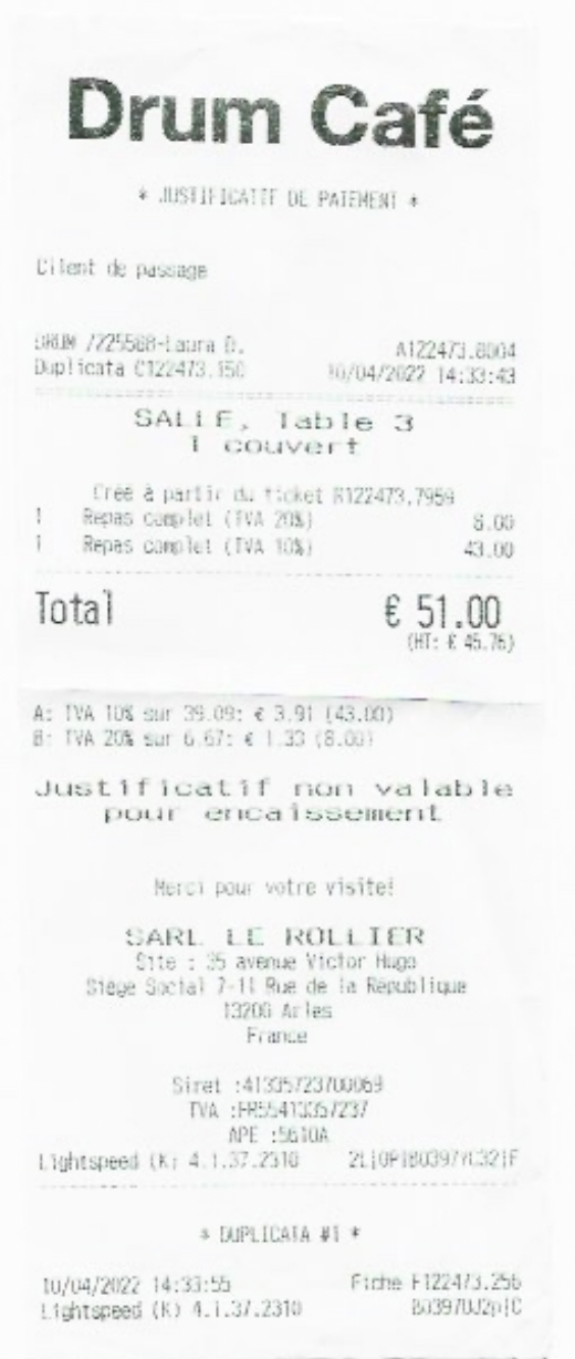 Drum CAFE NOTE