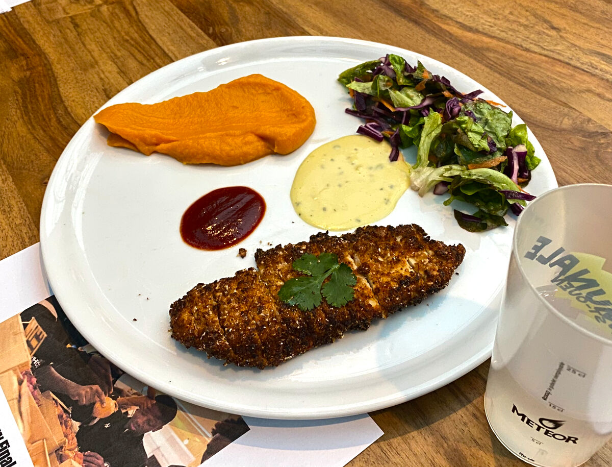 Le grand vainqueur, un plat culino-coloré qui chausse du 46 !